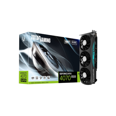 Karta graficzna ZOTAC GAMING GeForce RTX 4070 SUPER Trinity 12GB GDDR6X