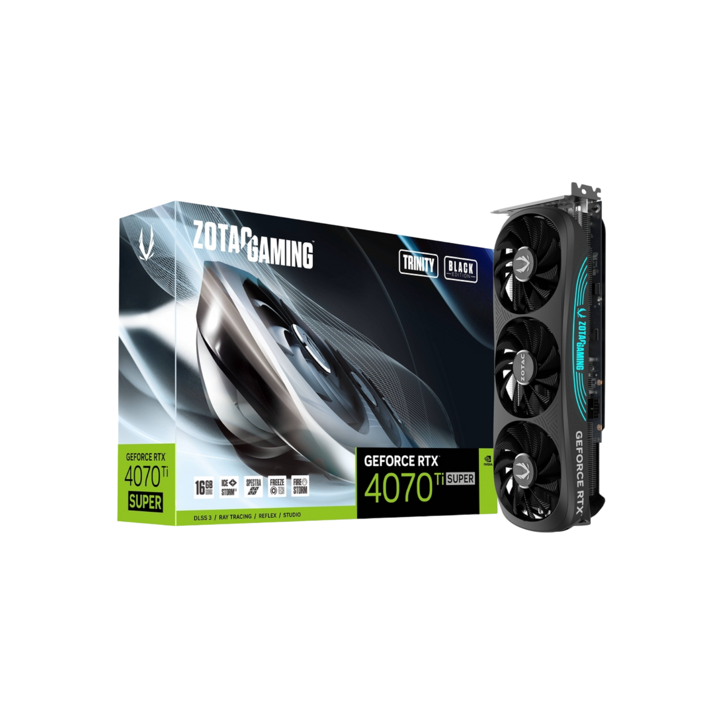 Karta graficzna ZOTAC GAMING GeForce RTX 4070 Ti SUPER Trinity 16GB GDDR6X