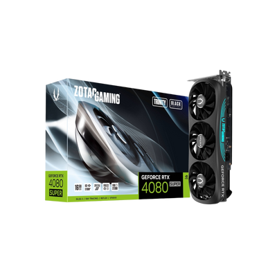 Karta graficzna ZOTAC GAMING GeForce RTX 4080 SUPER Trinity Black 16GB GDDR6X