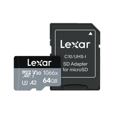 Lexar microSDXC Card C10 UHS-I A1 V30 U3 64GB od Lexar w SimplyBuy.pl