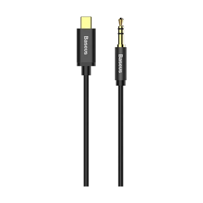 Kabel audio Baseus USB-C do Jack 3.5mm 1.2m (CAM01-01) od Baseus w SimplyBuy.pl