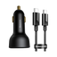 Szybka ładowarka samochodowa Baseus Superme 100W, PPS, 1m (TZCCZX-01) od Baseus w SimplyBuy.pl