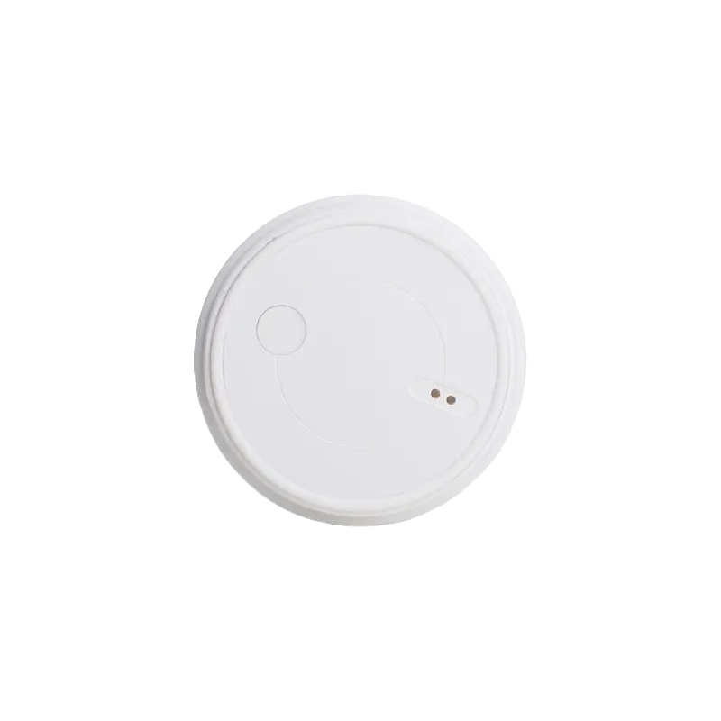 a close up of a white lid on a white surface