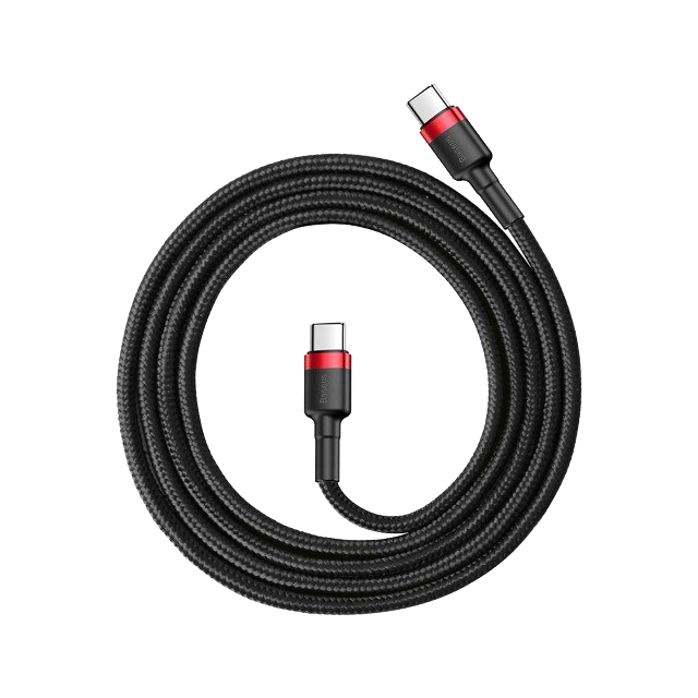 Kabel USB-C Baseus Cafule PD2.0 60W 1m Czarny od Baseus w SimplyBuy.pl