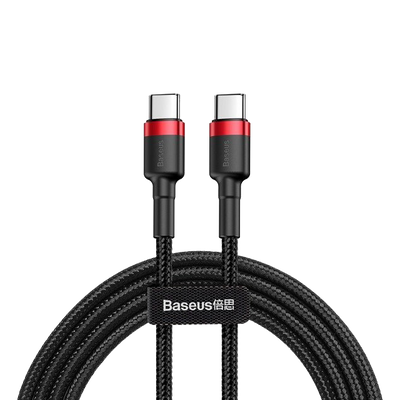 Kabel USB-C Baseus Cafule PD2.0 60W 1m Czarny od Baseus w SimplyBuy.pl
