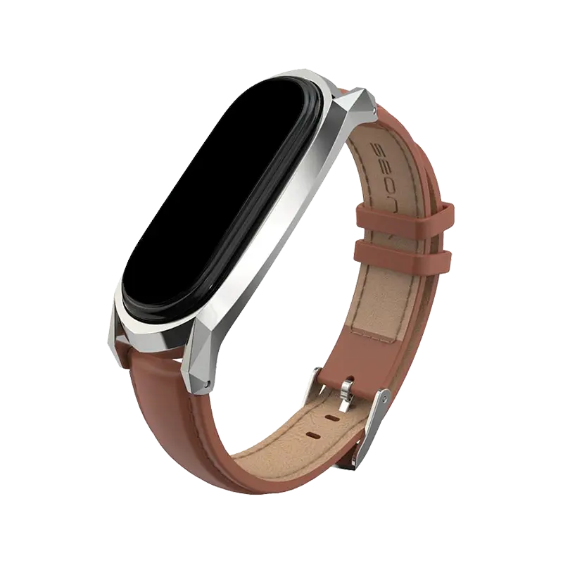 Opaska skórzana do Mi Smart Band 5/6 od TechProtect w SimplyBuy.pl