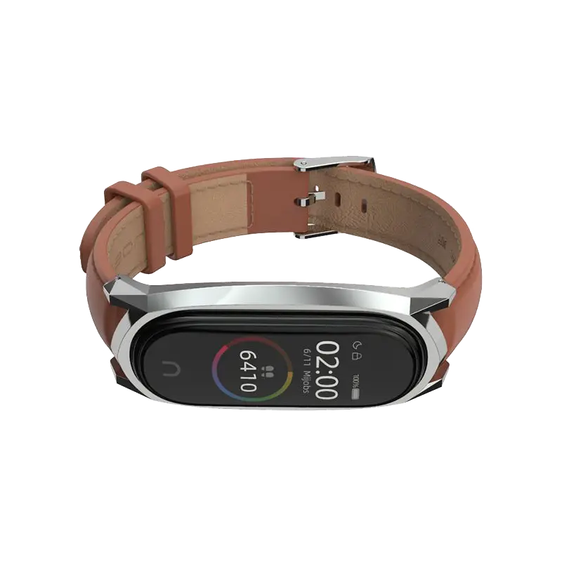 Opaska skórzana do Mi Smart Band 5/6 od TechProtect w SimplyBuy.pl