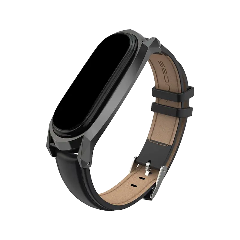 Opaska skórzana do Mi Smart Band 5/6 od TechProtect w SimplyBuy.pl