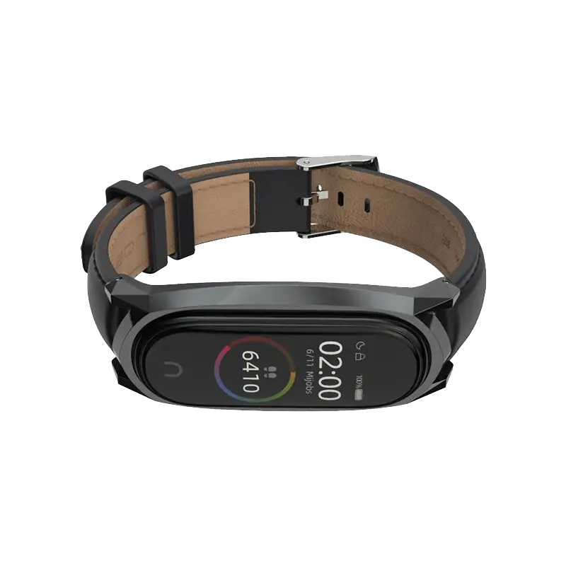 Opaska skórzana do Mi Smart Band 5/6 od TechProtect w SimplyBuy.pl